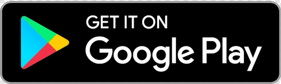 A black and white google logo with the words " get it on google ".